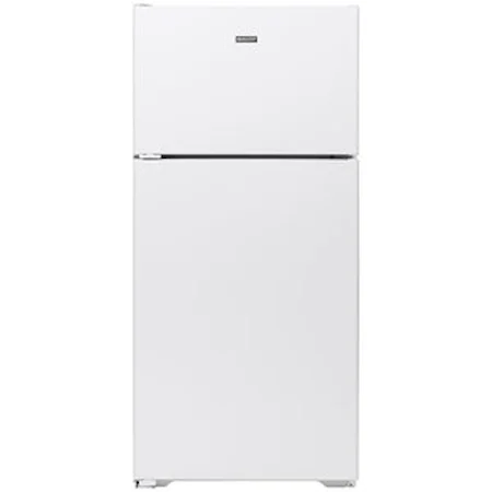 Hotpoint® 15.6 Cu. Ft. Recessed Handle Top-Freezer Refrigerator